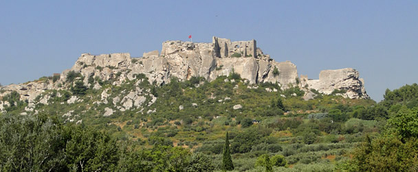 ancien château des baux de provence